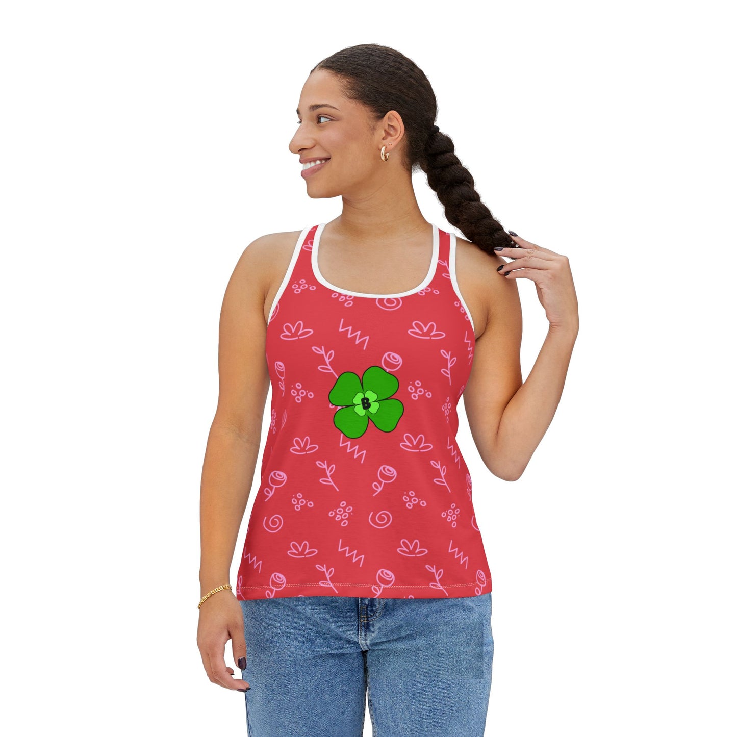 Floral Pattern Women's Tank Top - Stylish Summer Wear