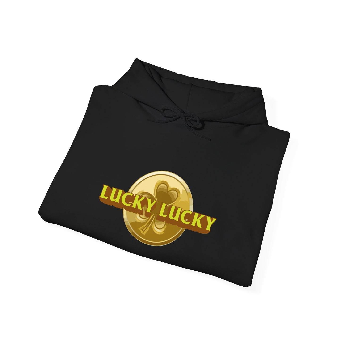 Lucky Lucky Unisex Heavy Blend™ Hooded Sweatshirt - Perfect for Cozy Celebrations