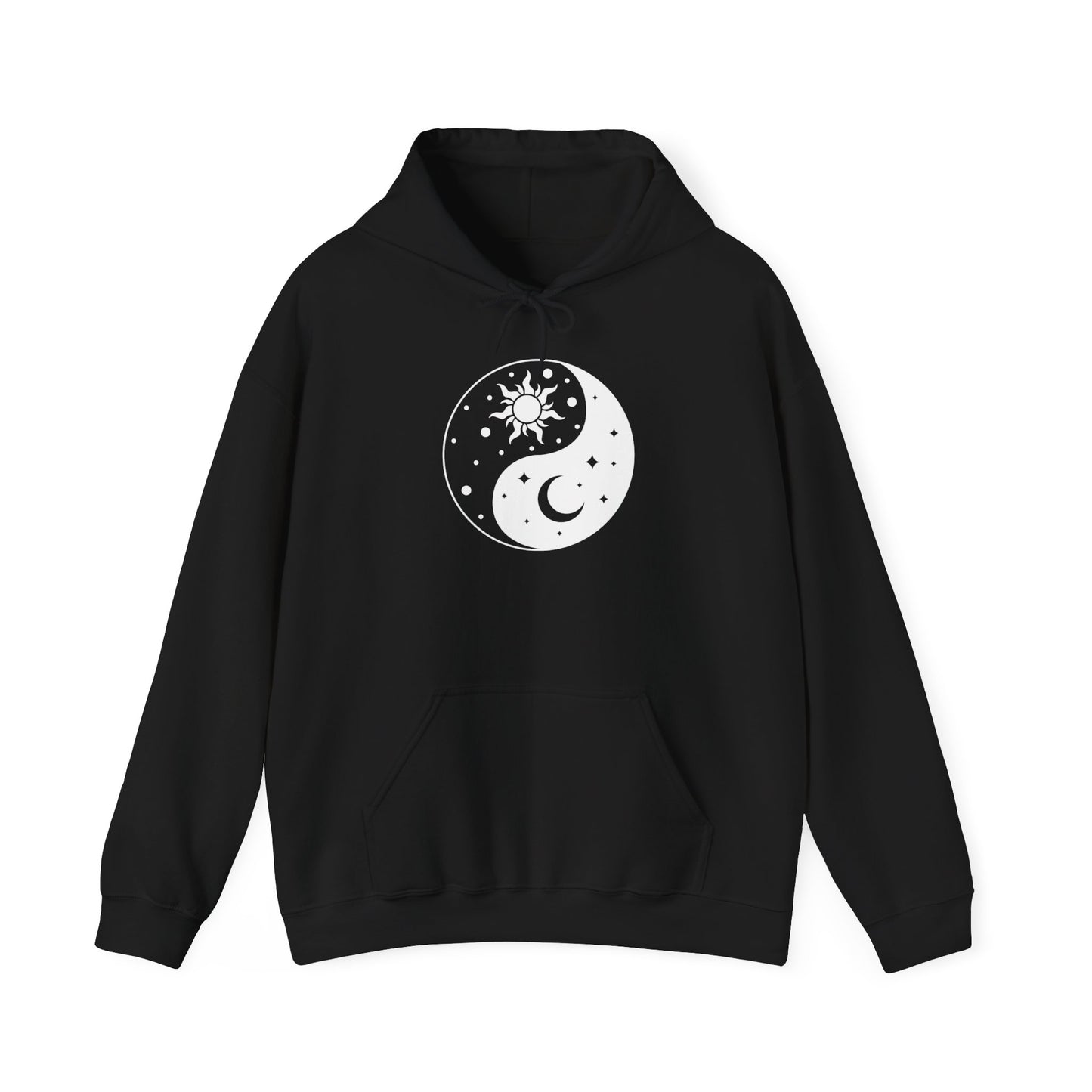 Ying Yang Unisex Hooded Sweatshirt