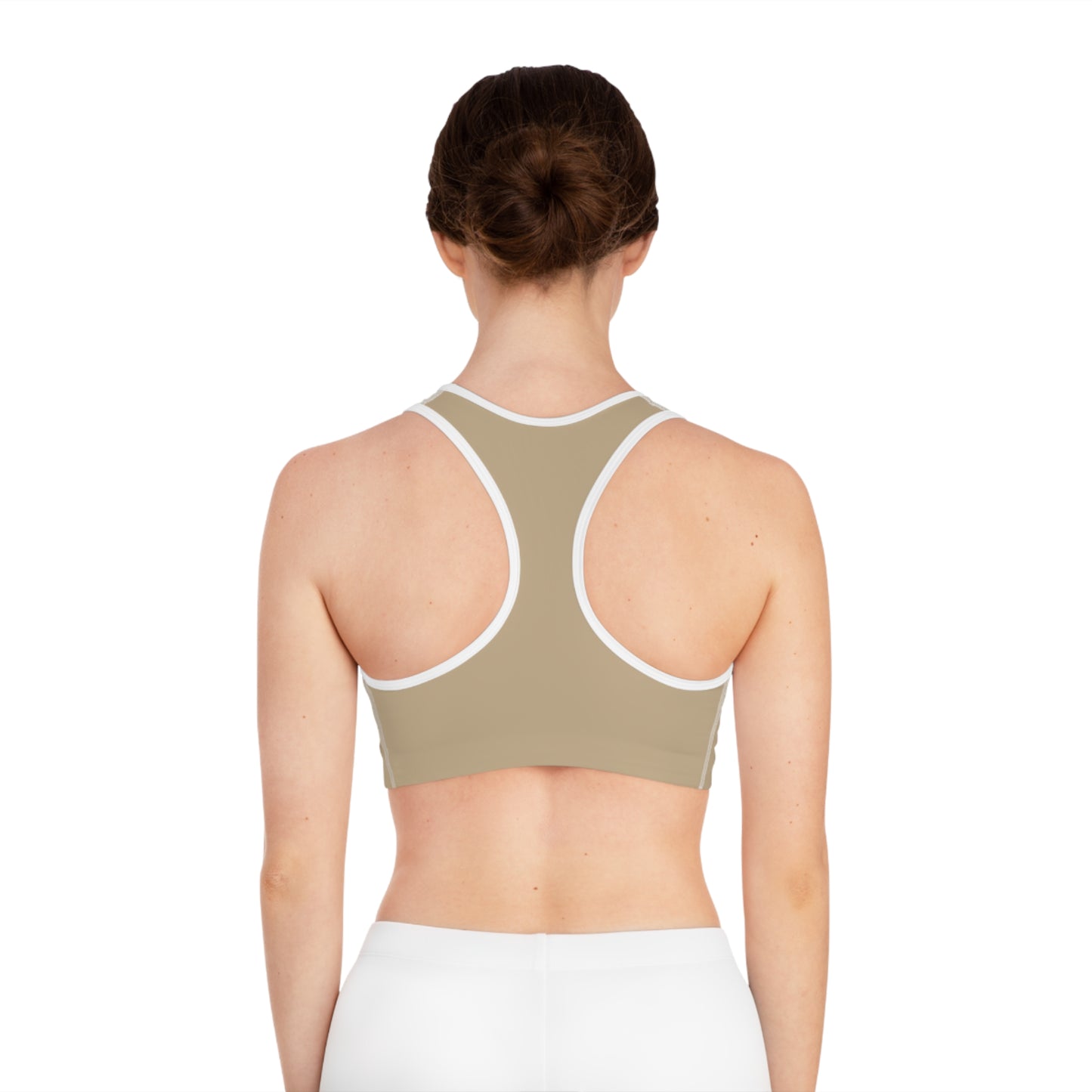 Lucky Bucks Sports Bra - St. Patrick's Day Activewear, Green Clover Design, Workout Gear, Fitness Top, Gym Bra, Cheerful Apparel