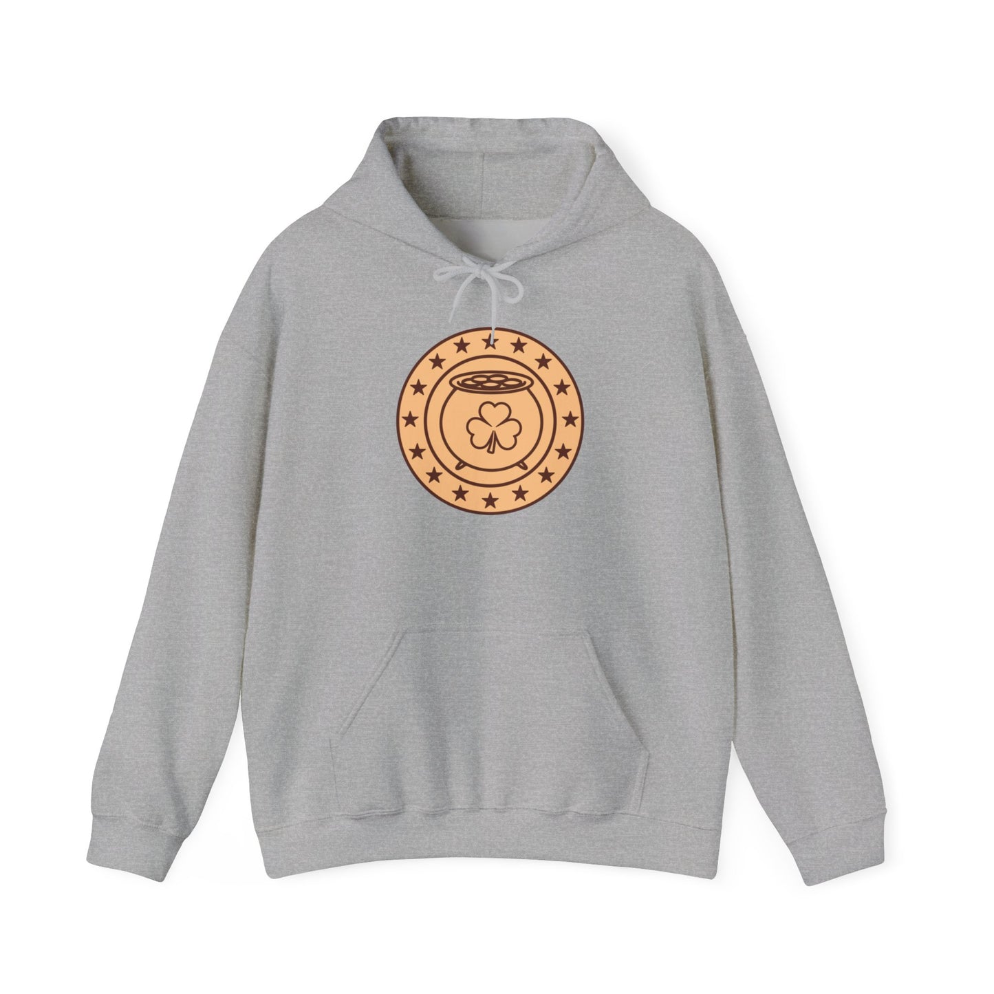 Lucky Coin Unisex Hooded Sweatshirt