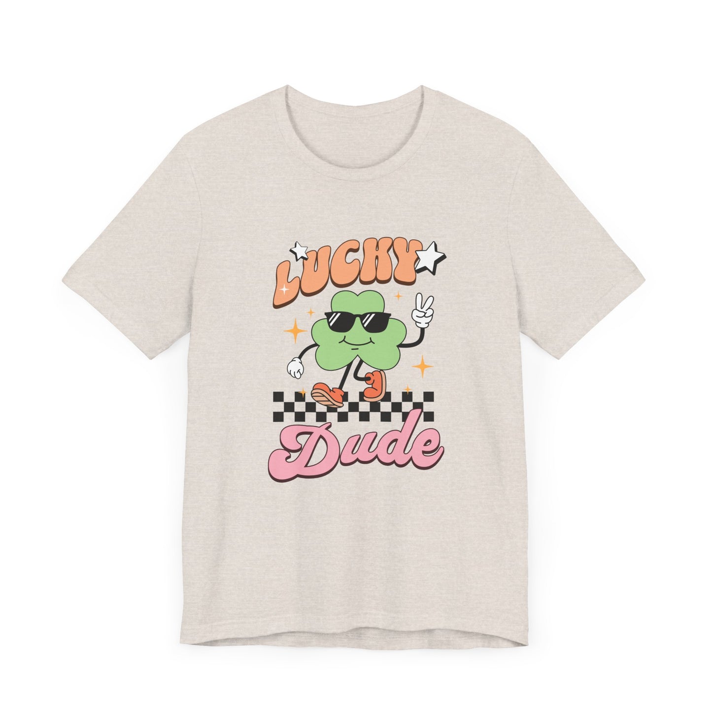 Lucky Dad Unisex Jersey Short Sleeve Tee