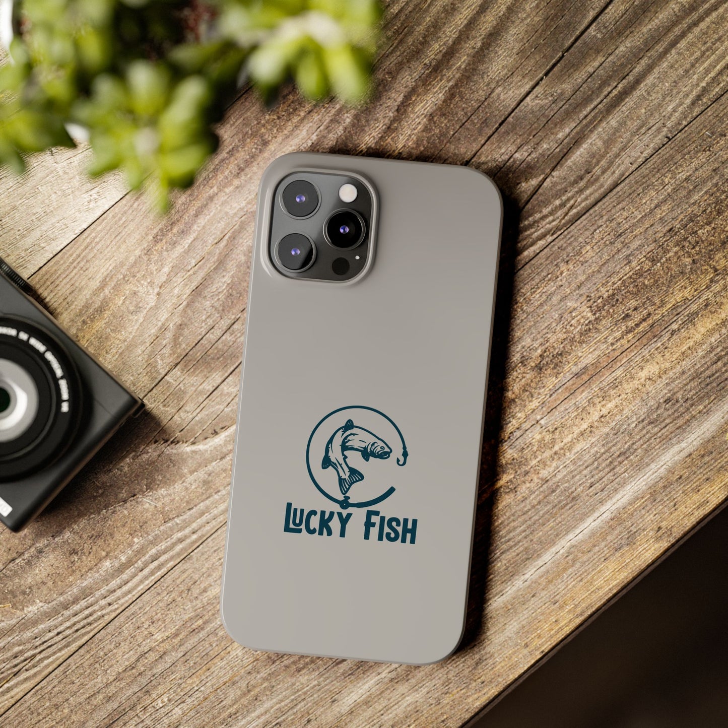 Lucky Fish Slim Phone Cases