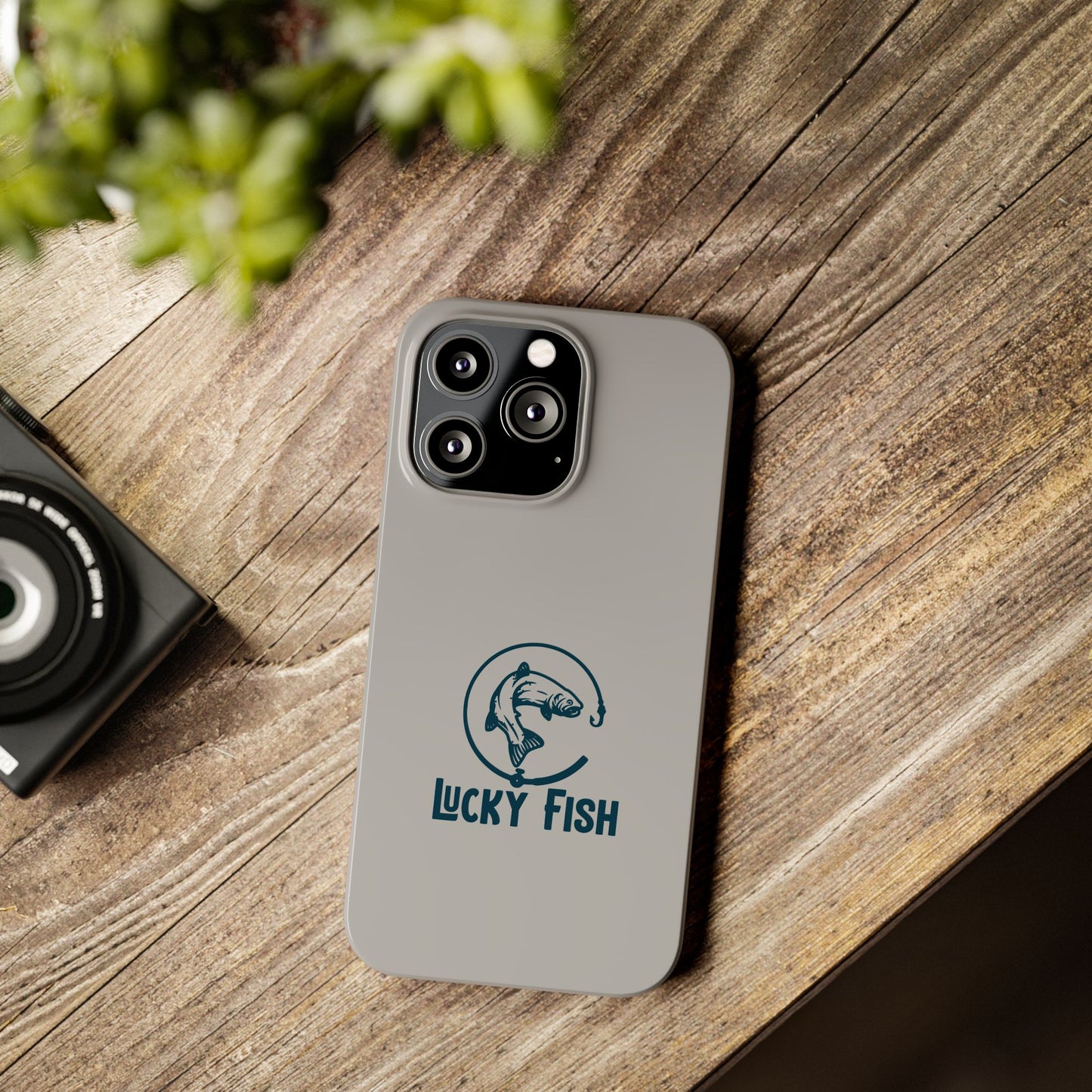 Lucky Fish Slim Phone Cases