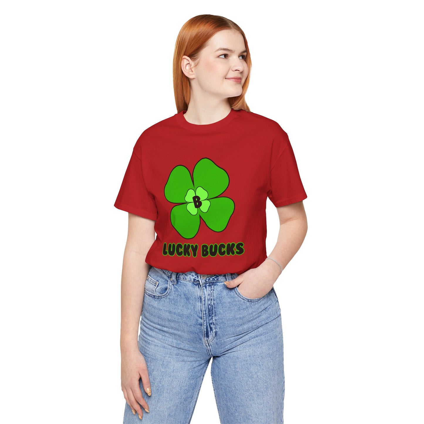 Lucky Bucks Unisex Jersey Short Sleeve Tee