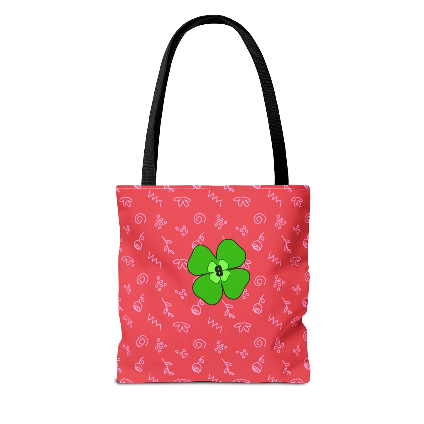 Bright Floral Tote Bag - Eco-Friendly Shopping & Beach Companion