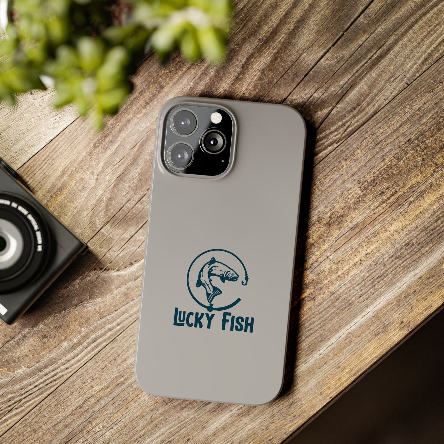 Lucky Fish Slim Phone Cases