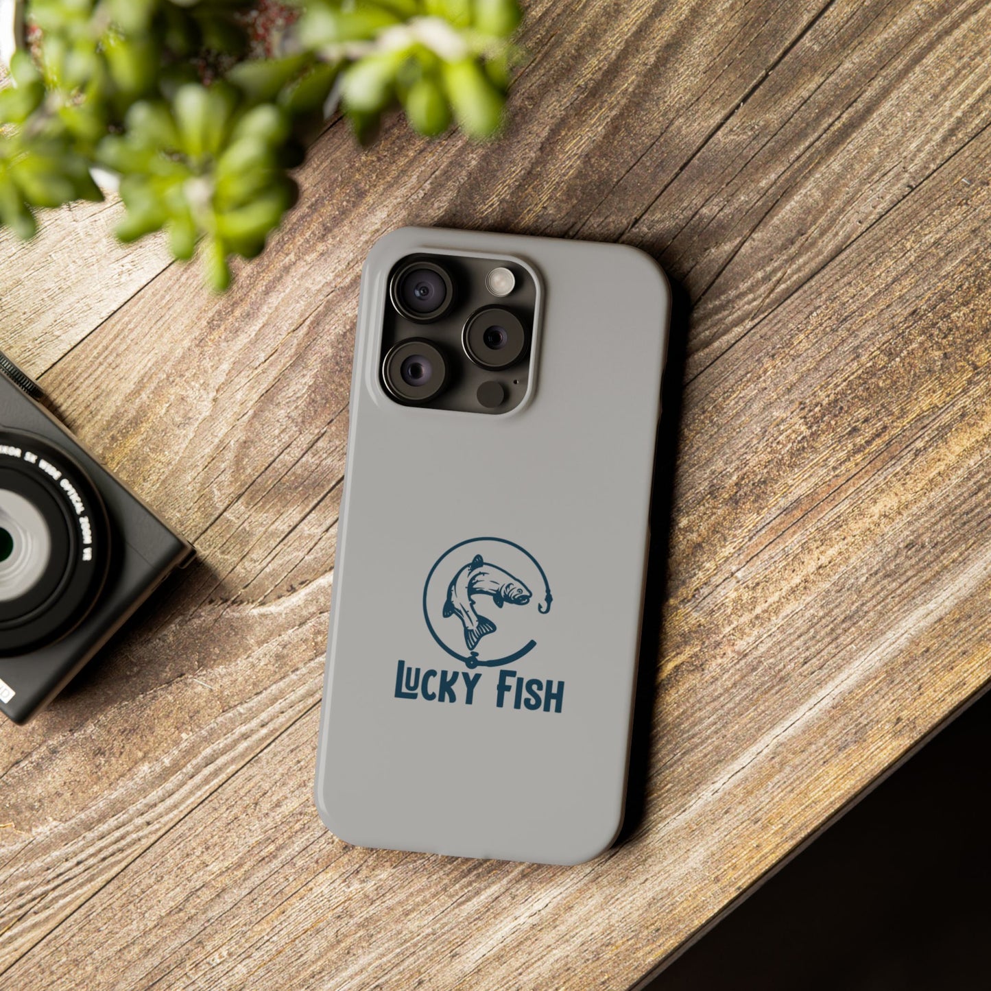 Lucky Fish Slim Phone Cases