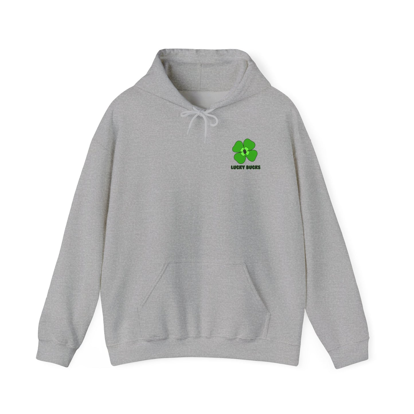 Lucky Bucks Unisex Hooded Sweatshirt