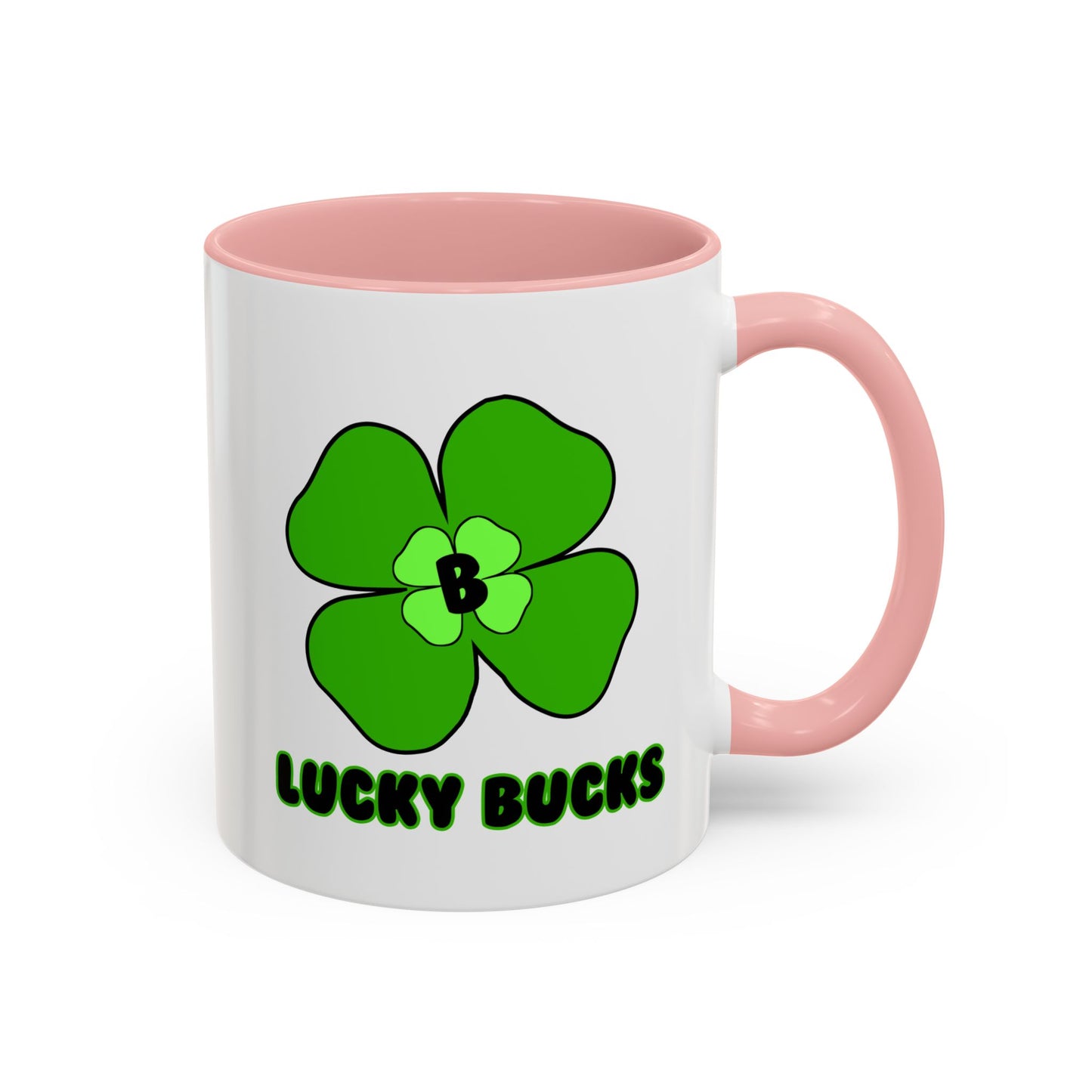 Lucky Bucks Accent Coffee Mug
