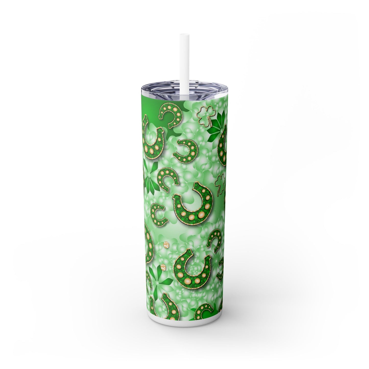 Lucky Skinny Tumbler with Straw, 20oz