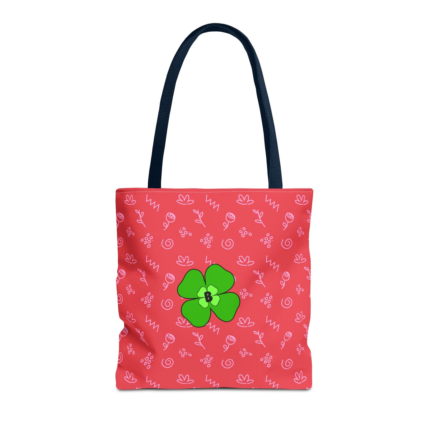 Bright Floral Tote Bag - Eco-Friendly Shopping & Beach Companion