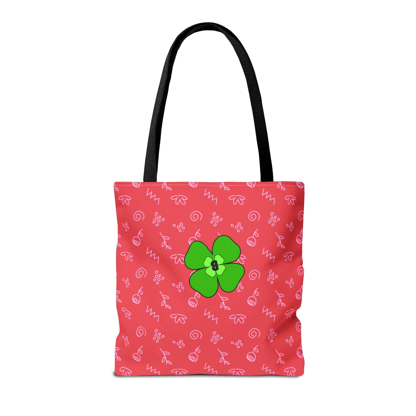 Bright Floral Tote Bag - Eco-Friendly Shopping & Beach Companion