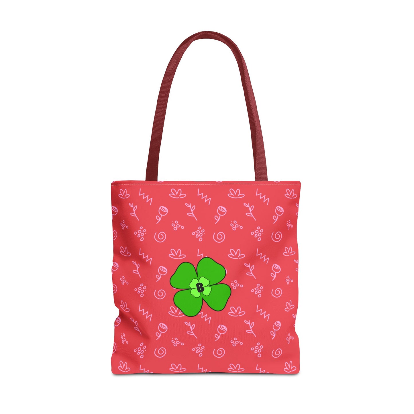 Bright Floral Tote Bag - Eco-Friendly Shopping & Beach Companion