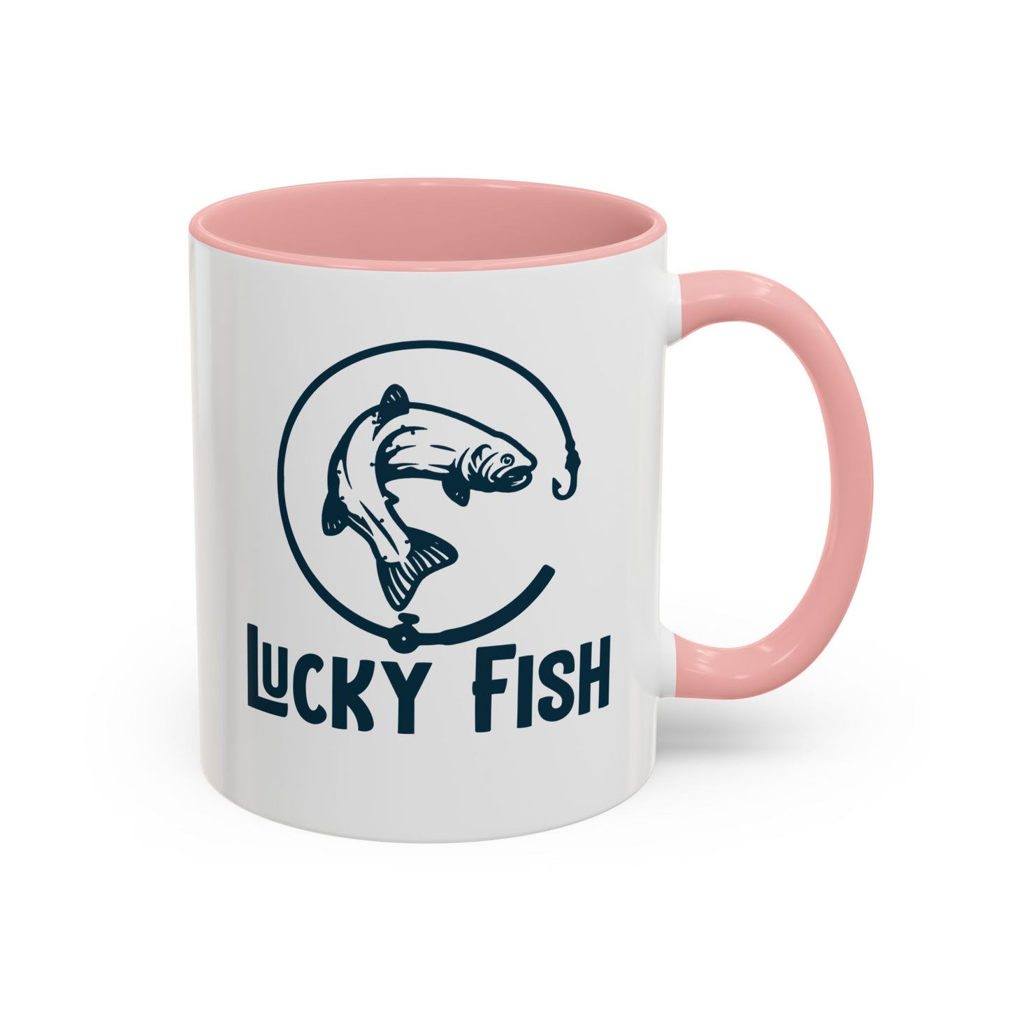 Lucky Fish Accent Coffee Mug