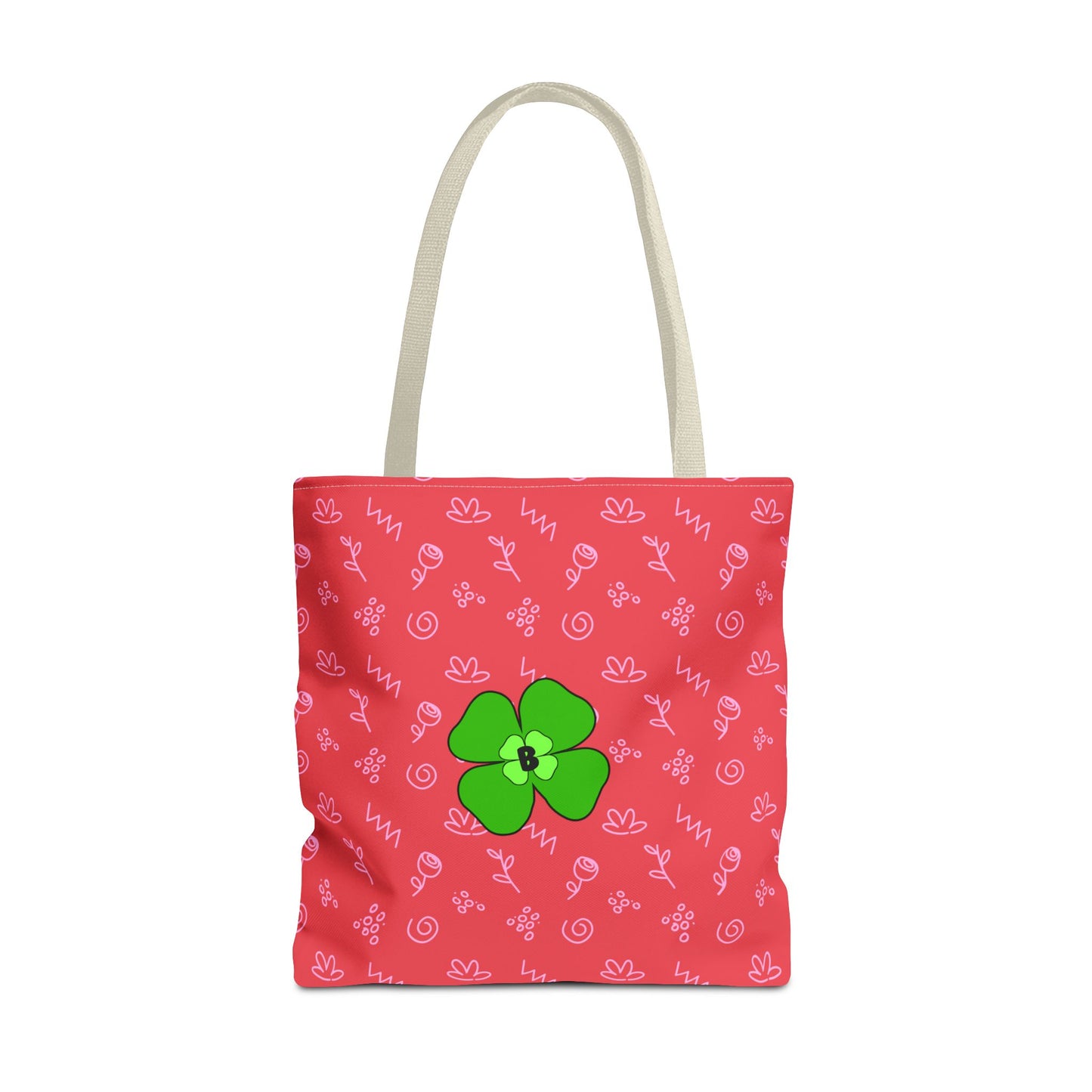 Bright Floral Tote Bag - Eco-Friendly Shopping & Beach Companion