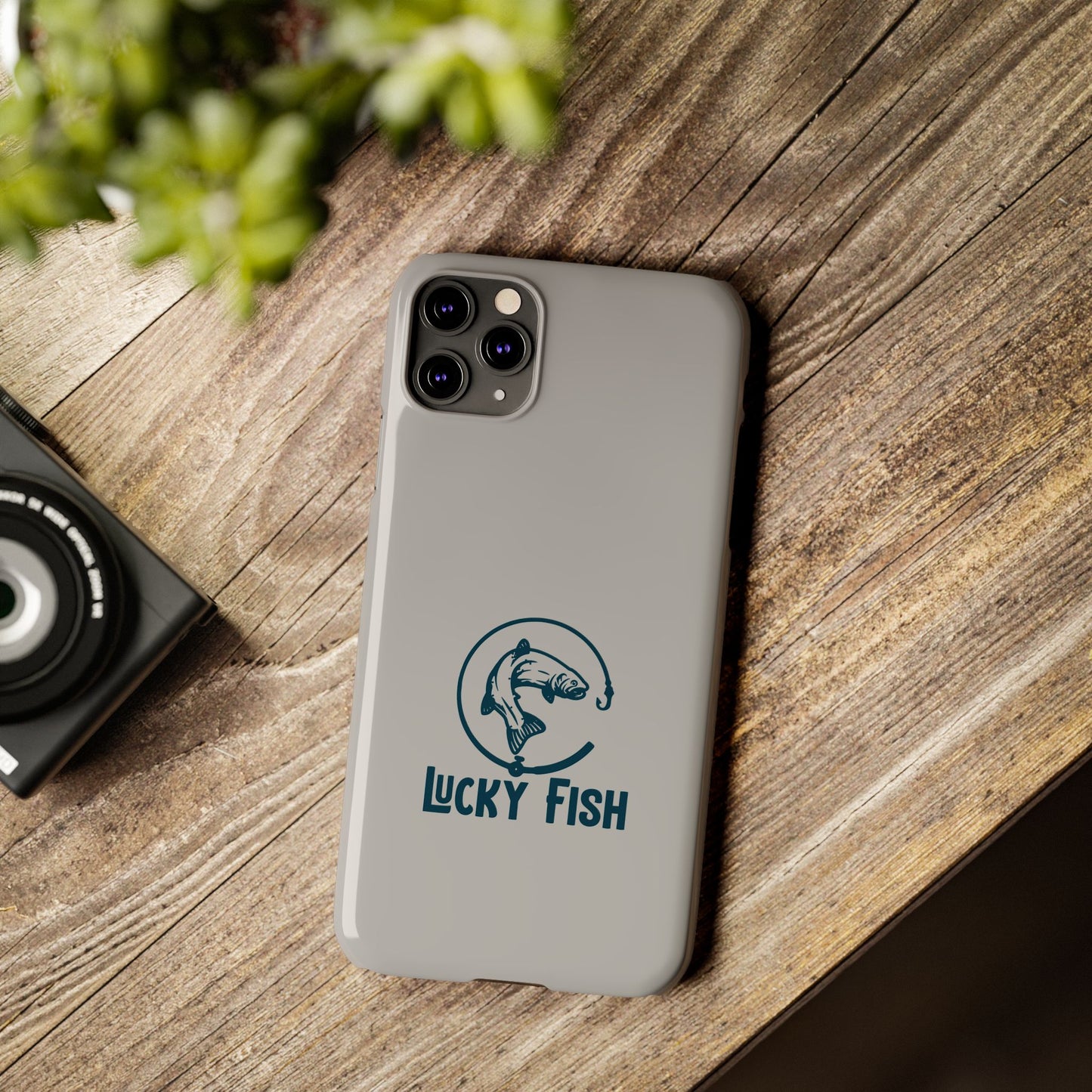 Lucky Fish Slim Phone Cases