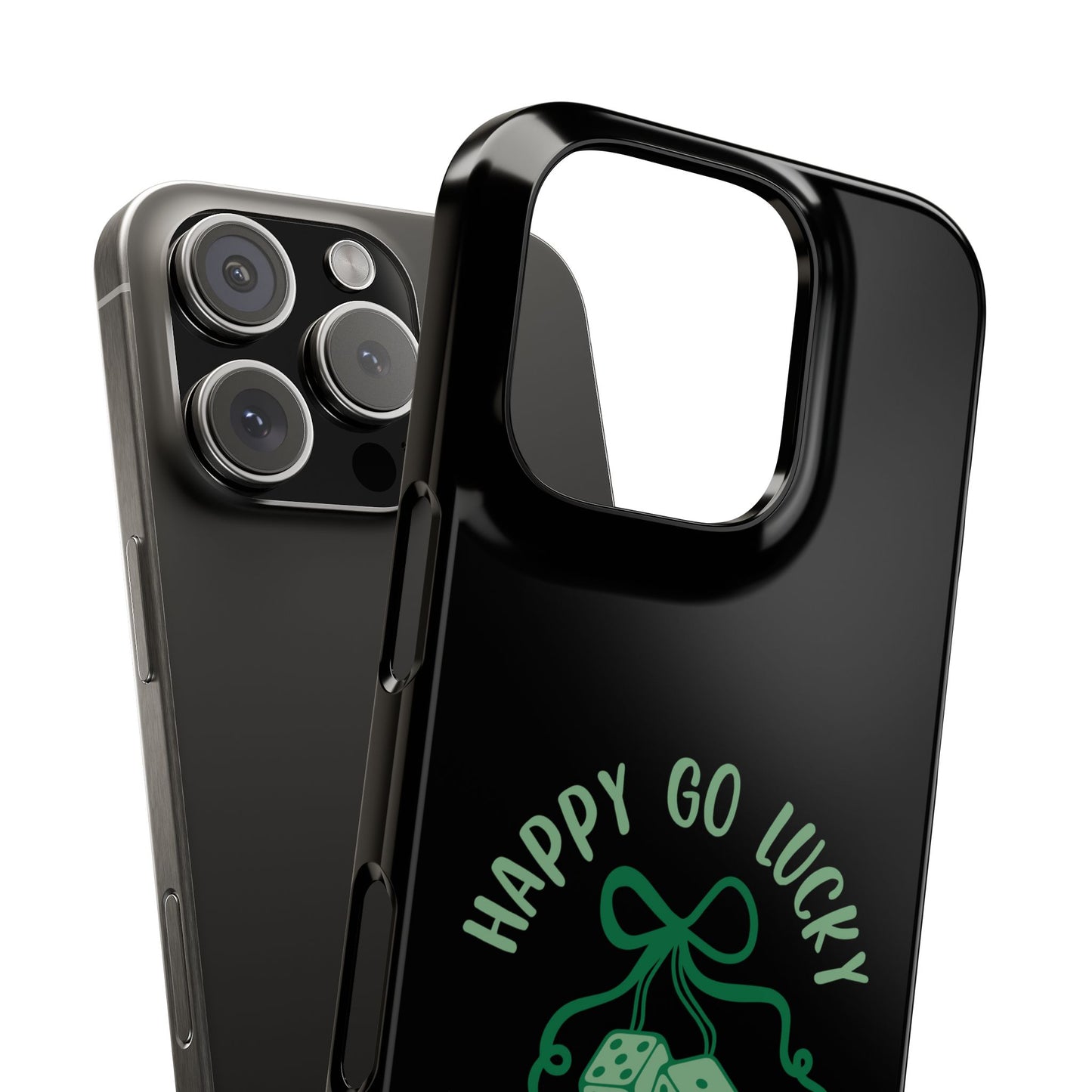 Happy Go Lucky Slim Phone Cases