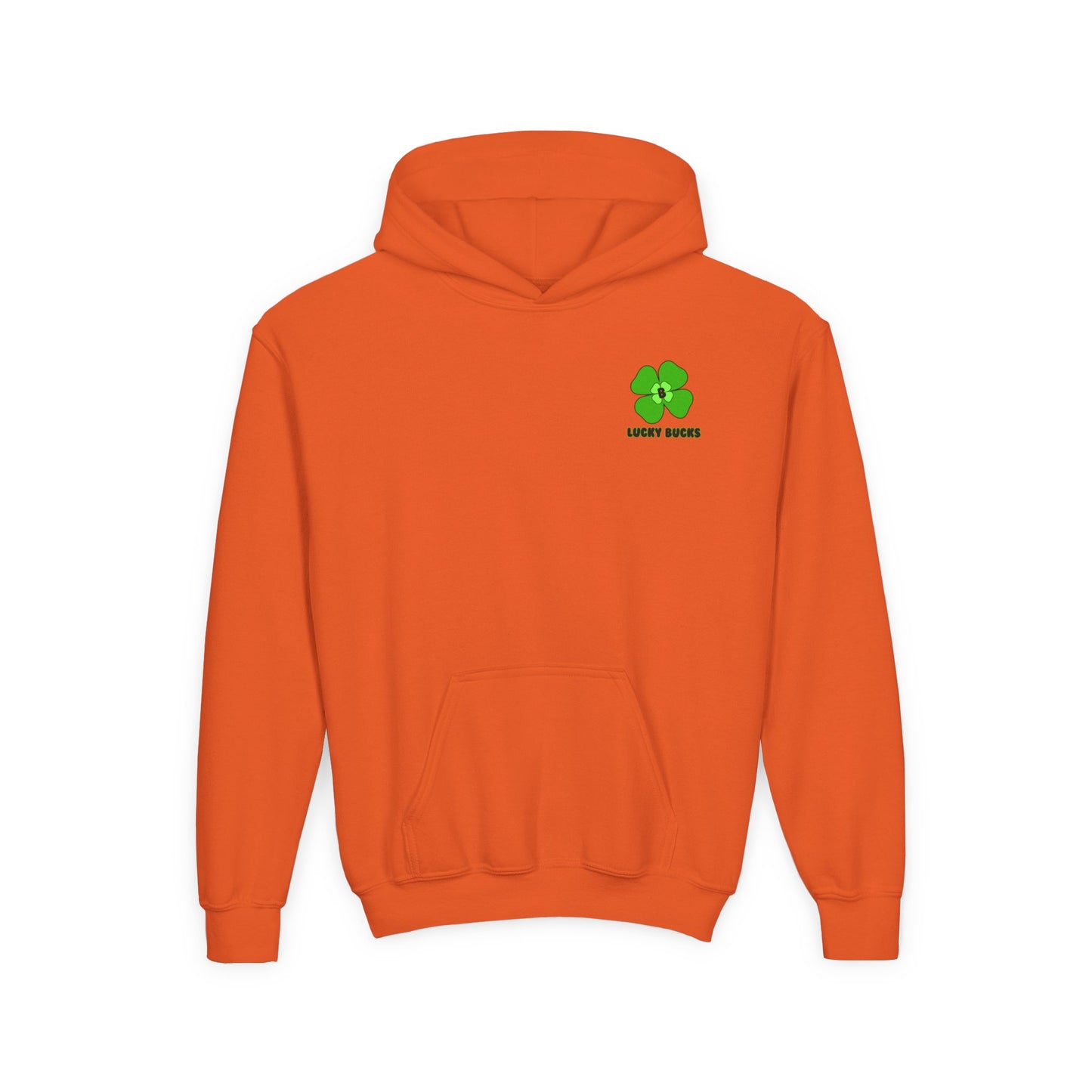Youth Heavy Blend Hooded Sweatshirt with Lucky Clover Design, Perfect for St. Patrick's Day, Youth Hoodies, Cozy Sweatshirt, Casual [...]