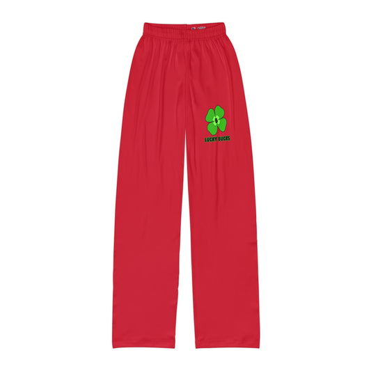 Lucky Clover Kids Lounge Pants | Comfy Lounge Wear, Playtime Essentials, Holiday Gift, St. Patrick's Day, Bright Colors