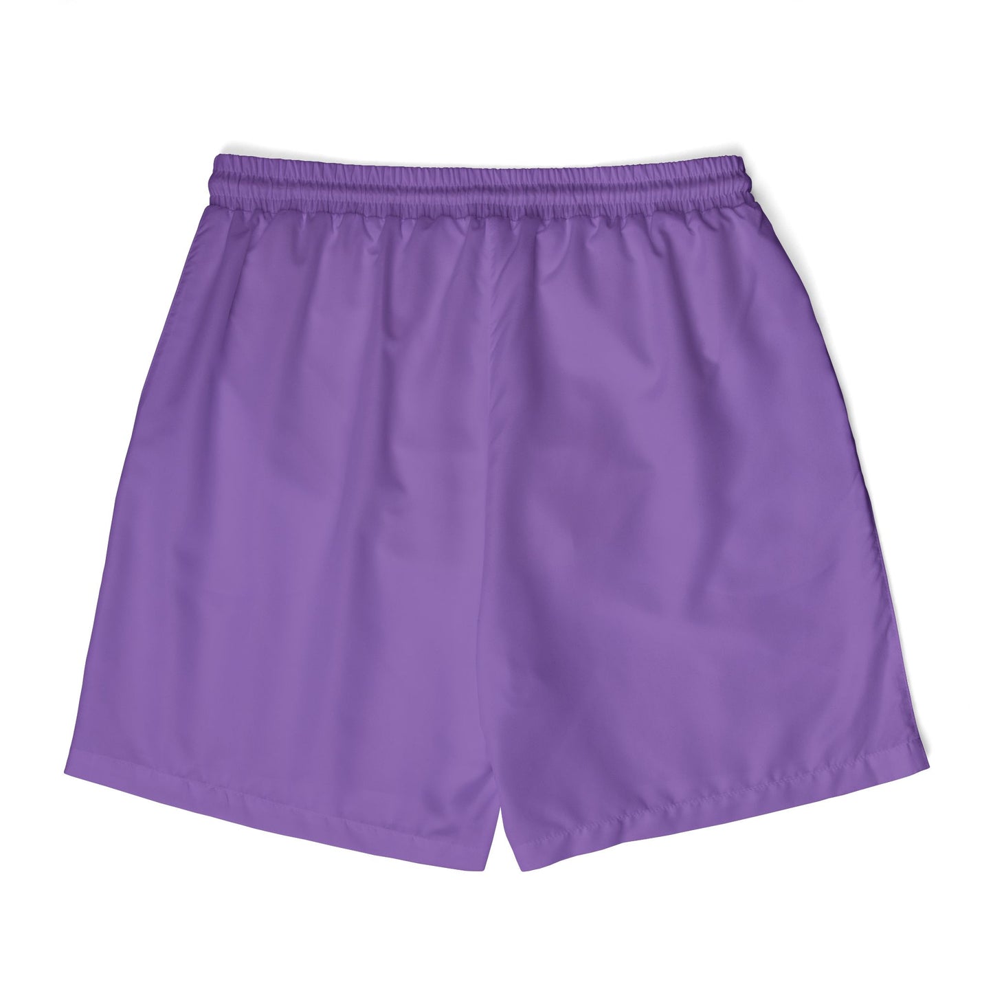 Purple Floral Unisex Swim Shorts – Perfect for Beach Days & Summer Adventures