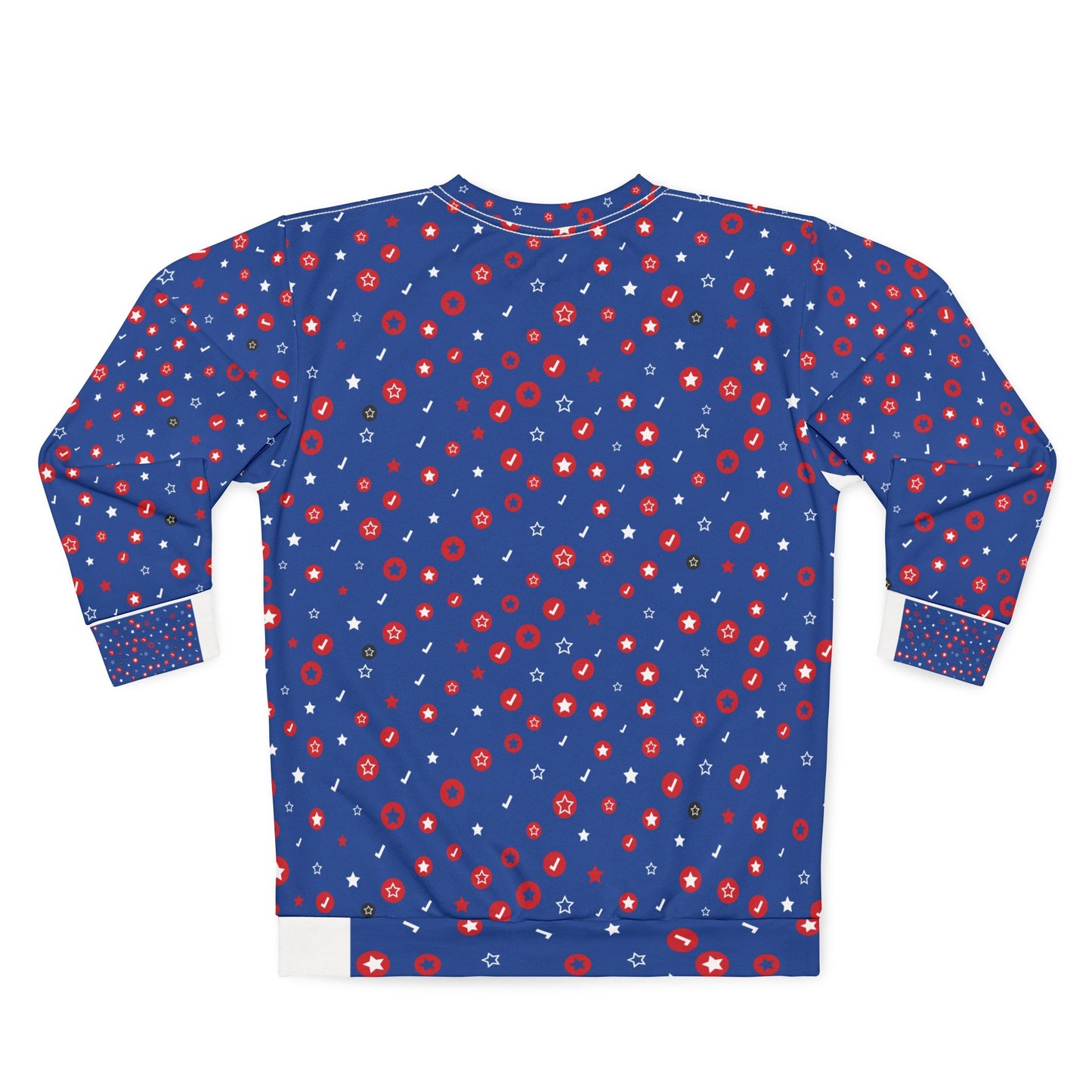 Stars & Circles Unisex Sweatshirt - Cozy Stylish Casual Wear for Holidays