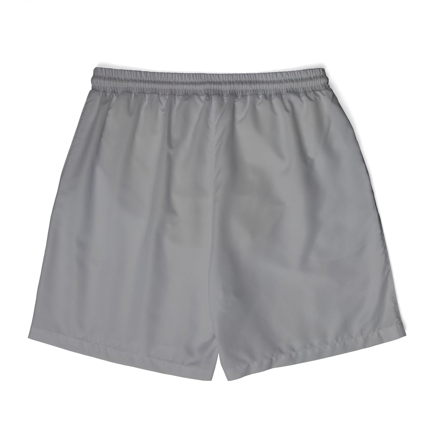 Eco-Friendly Unisex Swim Shorts with Green Flower Design