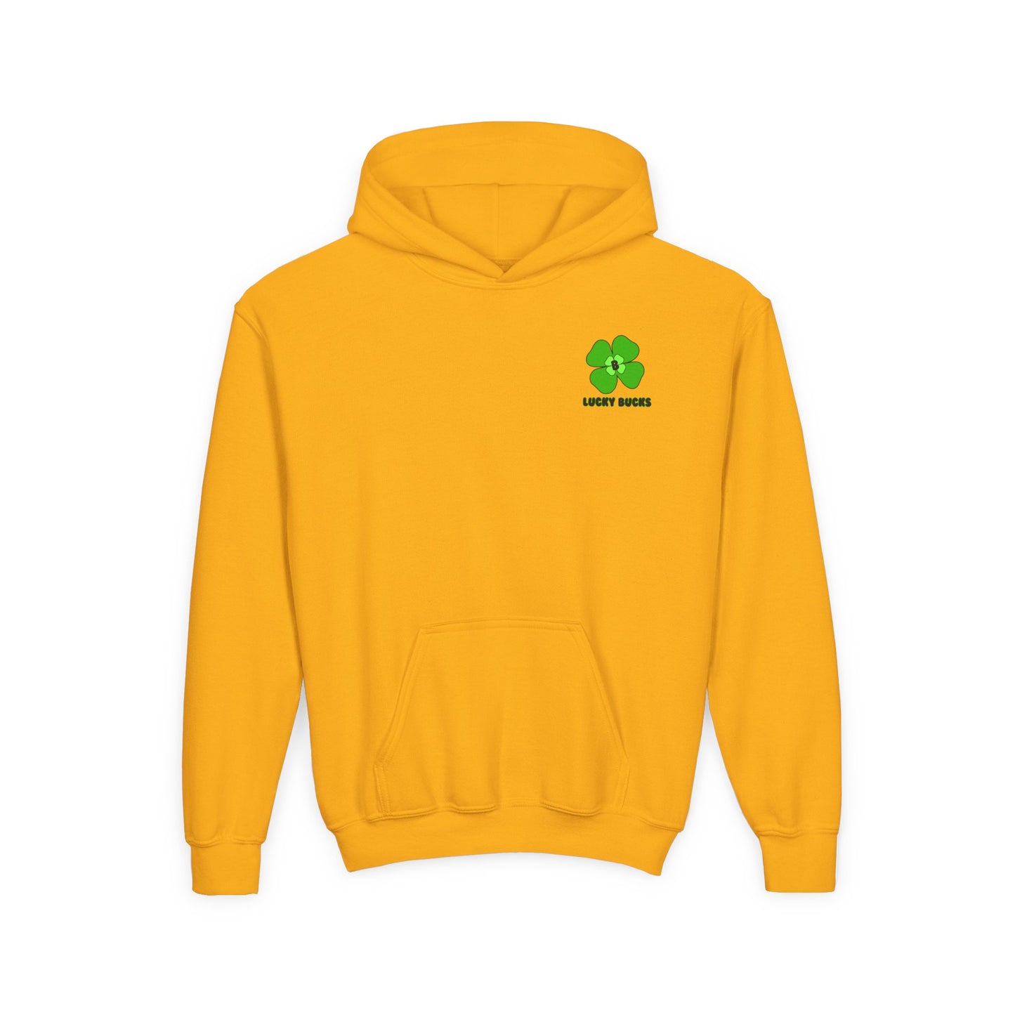 Youth Heavy Blend Hooded Sweatshirt with Lucky Clover Design, Perfect for St. Patrick's Day, Youth Hoodies, Cozy Sweatshirt, Casual [...]