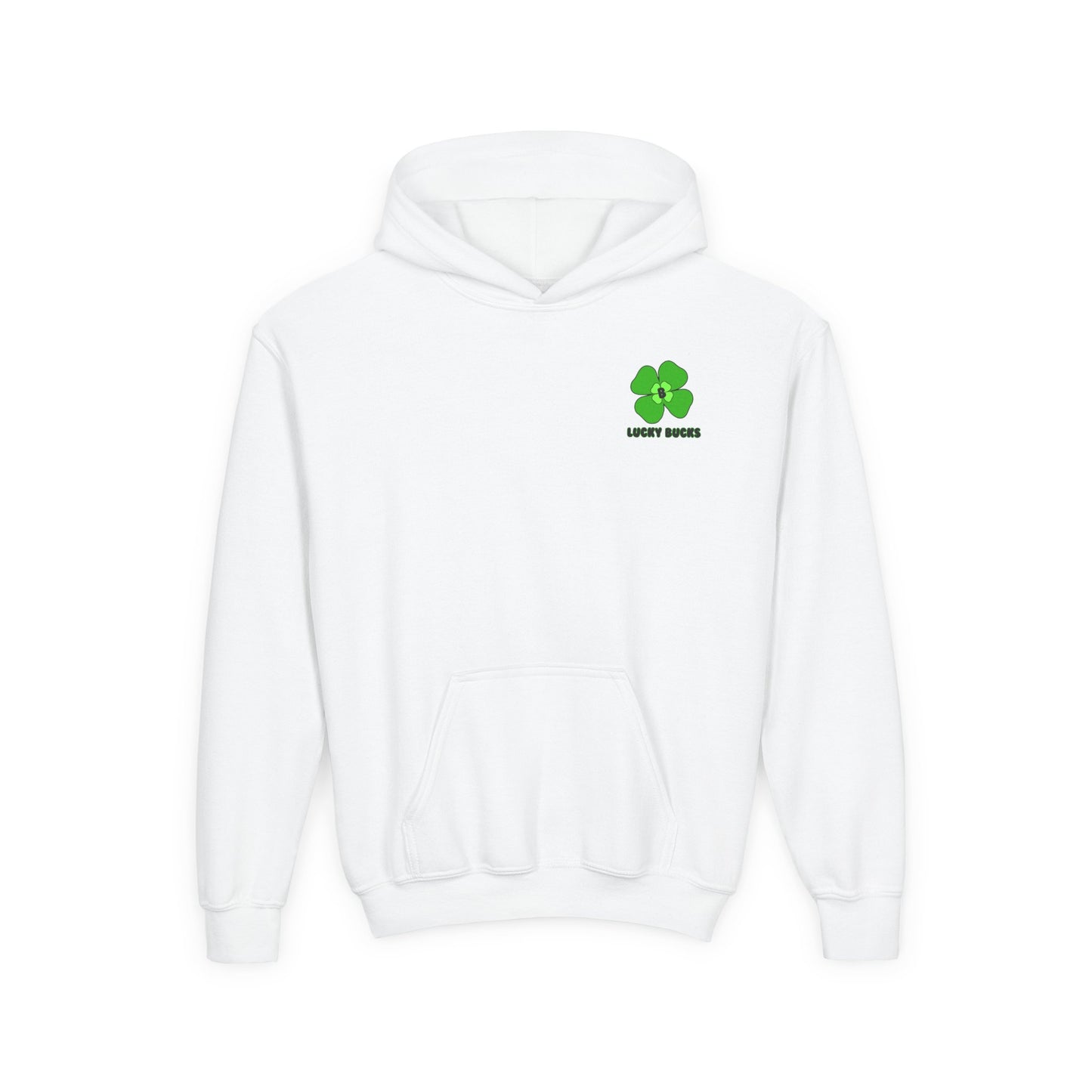 Youth Heavy Blend Hooded Sweatshirt with Lucky Clover Design, Perfect for St. Patrick's Day, Youth Hoodies, Cozy Sweatshirt, Casual [...]