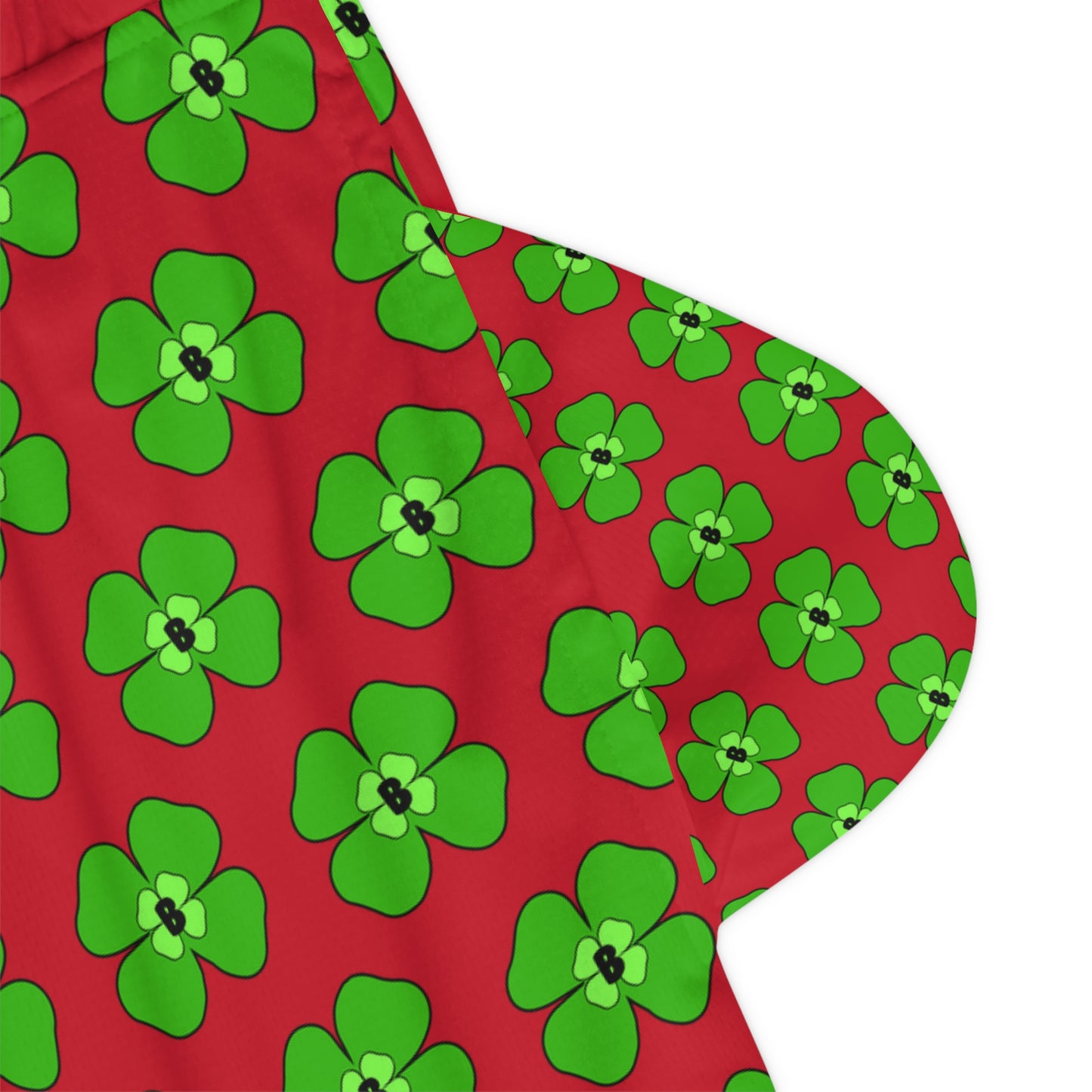 Lucky Bucks Vibrant Floral Basketball Shorts