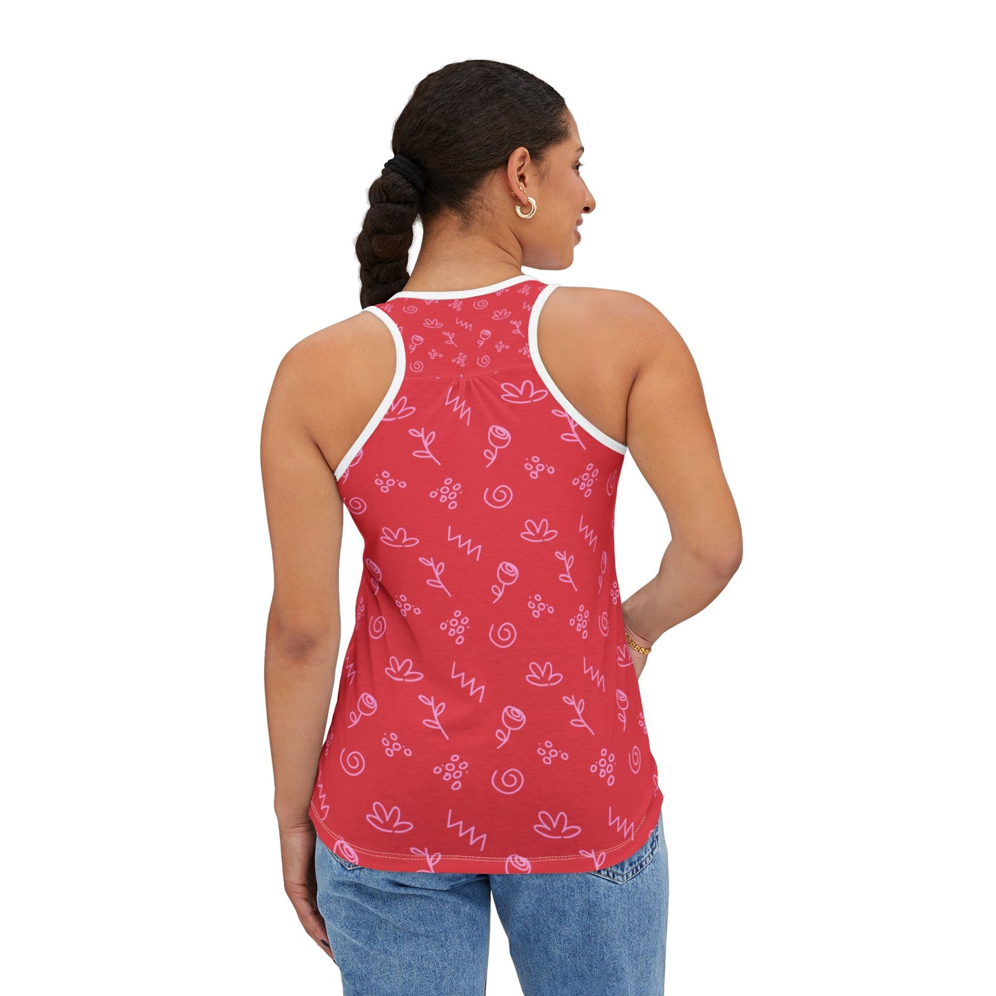 Floral Pattern Women's Tank Top - Stylish Summer Wear